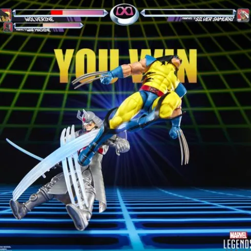 Marvel Legends Series Gamerverse Wolverine vs Silver Samurai