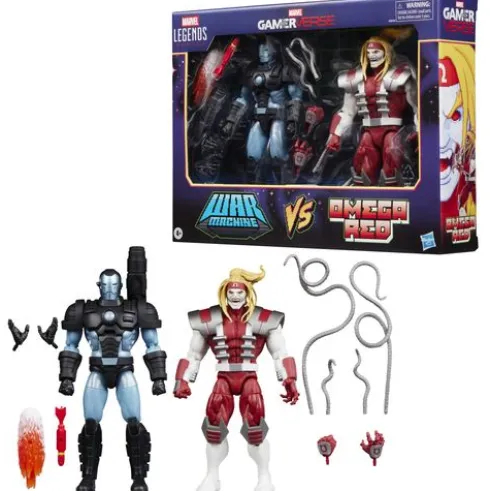 Marvel Legends Series Gamerverse War Machine vs Omega Red