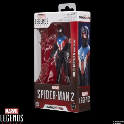 Marvel Legends Series Gamerverse Miles Morales Boricua Suit