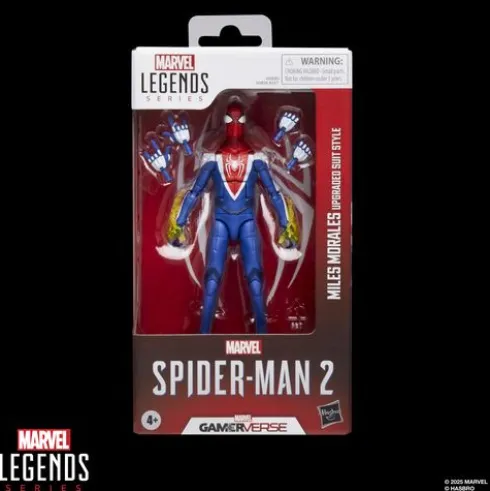 Marvel Legends Series Gamerverse Miles Morales Upgraded Suit Style
