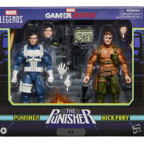 Marvel Legends Series Gamerverse Punisher and Nick Fury