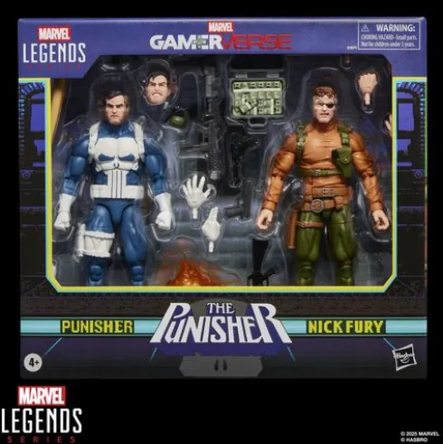 Marvel Legends Series Gamerverse Punisher and Nick Fury