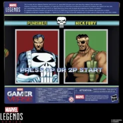 Marvel Legends Series Gamerverse Punisher and Nick Fury