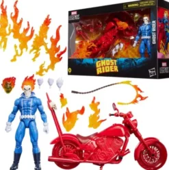 Marvel Legends Series Ghost Rider Johnny Blaze with Motorcycle