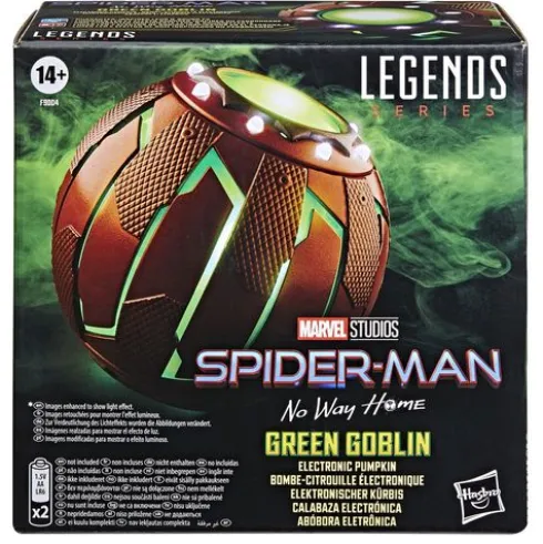 Marvel Legends Series Green Goblin Roleplay Electronic Pumpkin Spider-Man: No Way Home