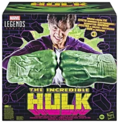 Marvel Legends Series Incredible Hulk Premium Role-play Fists with Smash ‘N Bash Sound FX