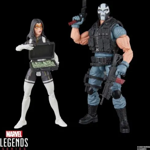 Marvel Legends Series Madame Masque & Crossbones Super Villains