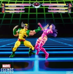 Marvel Legends Series Marvel Games Wolverine vs Psylocke