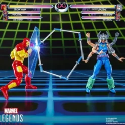 Marvel Legends Series Marvel Games Iron Man vs Marvel’s Spiral