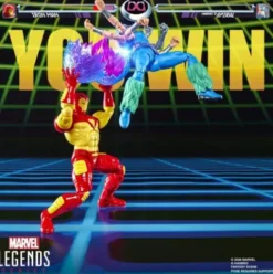 Marvel Legends Series Marvel Games Iron Man vs Marvel’s Spiral