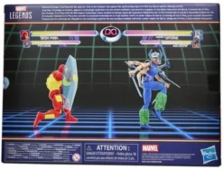 Marvel Legends Series Marvel Games Iron Man vs Marvel’s Spiral