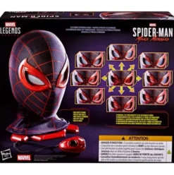 Marvel Legends Series Spider-Man: Miles Morales Electronic Expressive Mask