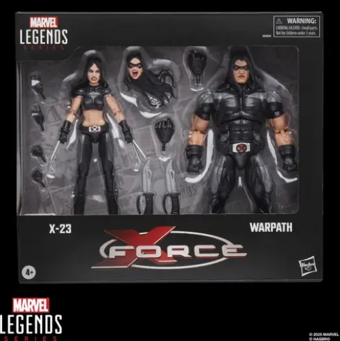 Marvel Legends Series X-Force X-23 & Warpath