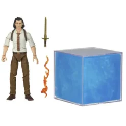 Marvel Legends Tesseract Electronic Role Play Accessory with Light FX and Loki Figure
