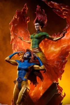 Marvel Maquette Phoenix and Jean Grey 66 cm