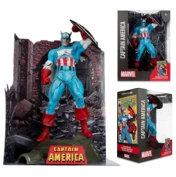 Marvel PVC Estatua PVC 1/6 Captain America (The Amazing Spider-Man #323) 28 cm