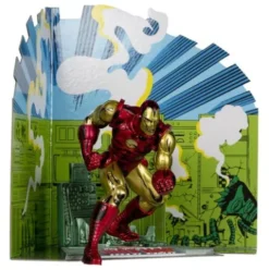 Marvel PVC Estatua PVC 1/10 Iron Man (The Invincible Iron Man #126) 11 cm
