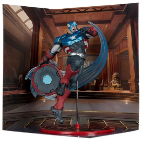 Marvel Rivals Collection Figura 1/10 Captain America 20 cm