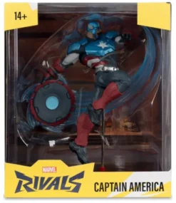 Marvel Rivals Collection Figura 1/10 Captain America 20 cm