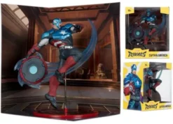 Marvel Rivals Collection Figura 1/10 Captain America 20 cm