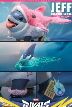 Marvel Rivals Videogame Masterpiece Series Figura de acción Jeff the Land Shark (Deluxe Version) 11 cm