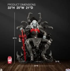 Marvel Snap Gamerverse Estatua 1/3 Knull 84 cm