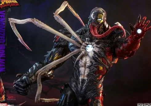 Marvel’s Spider-Man: Maximum Venom Figura Artist Collection 1/6 Venomized Iron Man 35 cm