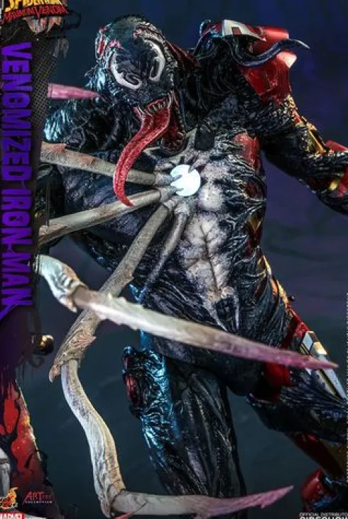 Marvel’s Spider-Man: Maximum Venom Figura Artist Collection 1/6 Venomized Iron Man 35 cm