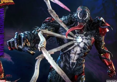 Marvel’s Spider-Man: Maximum Venom Figura Artist Collection 1/6 Venomized Iron Man 35 cm