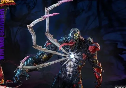 Marvel’s Spider-Man: Maximum Venom Figura Artist Collection 1/6 Venomized Iron Man 35 cm