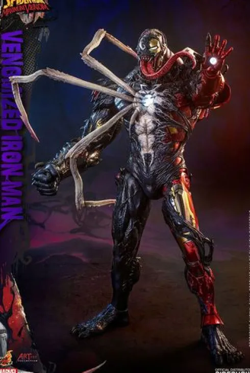 Marvel’s Spider-Man: Maximum Venom Figura Artist Collection 1/6 Venomized Iron Man 35 cm