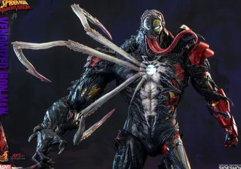 Marvel’s Spider-Man: Maximum Venom Figura Artist Collection 1/6 Venomized Iron Man 35 cm