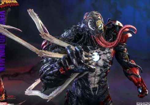 Marvel’s Spider-Man: Maximum Venom Figura Artist Collection 1/6 Venomized Iron Man 35 cm