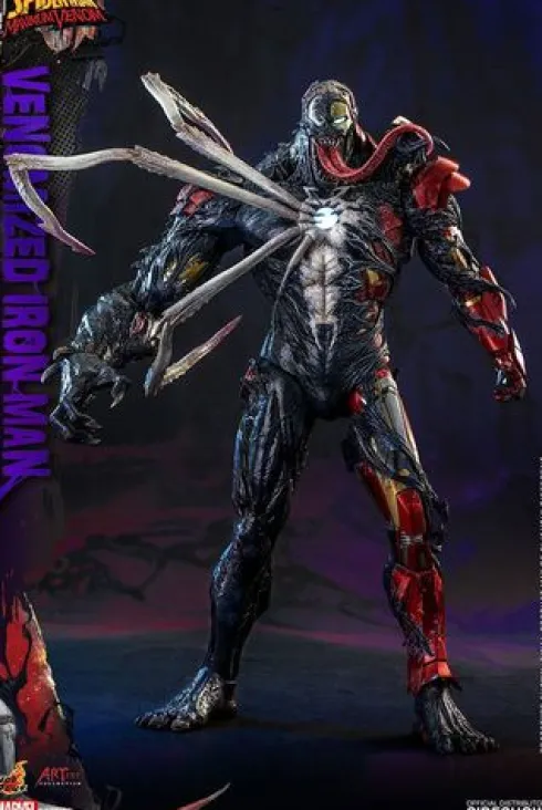Marvel’s Spider-Man: Maximum Venom Figura Artist Collection 1/6 Venomized Iron Man 35 cm