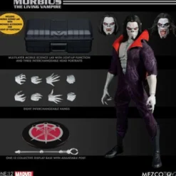 Marvel Universe Figura con luz 1/12 Morbius 17 cm