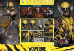 Marvel Video Game Masterpiece Figura de Acción 1/6 Wolverine (Deluxe Version) 29 cm