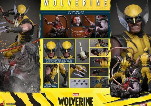 Marvel Video Game Masterpiece Figura de Acción 1/6 Wolverine (Deluxe Version) 29 cm