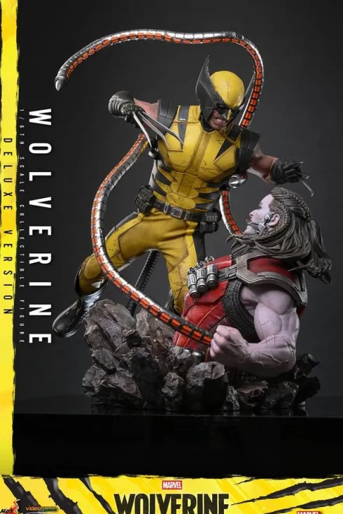 Marvel Video Game Masterpiece Figura de Acción 1/6 Wolverine (Deluxe Version) 29 cm