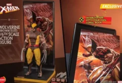 Marvel X-Men Figura 1/6 Wolverine (Brown Suit) Exclusive 28 cm