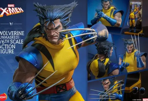 Marvel X-Men Figura 1/6 Wolverine Unmasked 28 cm
