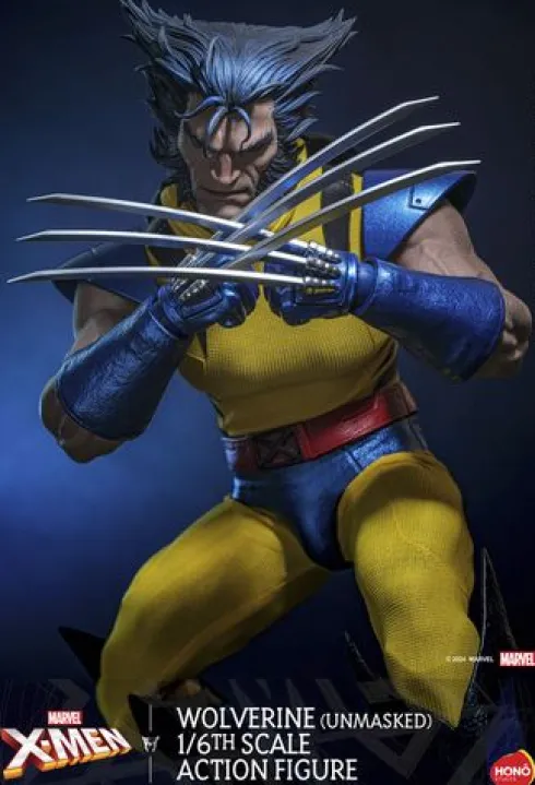 Marvel X-Men Figura 1/6 Wolverine Unmasked 28 cm