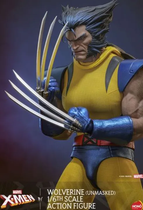 Marvel X-Men Figura 1/6 Wolverine Unmasked 28 cm