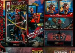 Marvel Zombies Comic Masterpiece Figura 1/6 Zombie Deadpool 31 cm