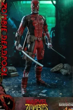 Marvel Zombies Comic Masterpiece Figura 1/6 Zombie Deadpool 31 cm