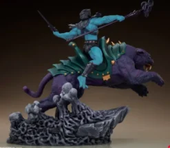 Masters of the Universe 1/4 Estatua Skeletor & Panthor 81 cm