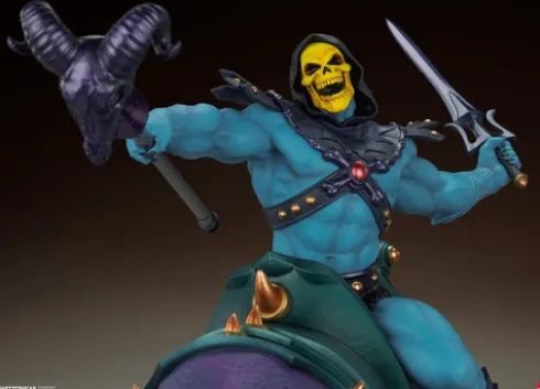 Masters of the Universe 1/4 Estatua Skeletor & Panthor 81 cm