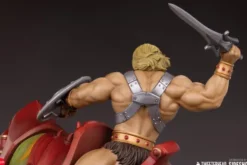Masters of the Universe Estatua He-Man and Battle Cat Classic Deluxe 59 cm