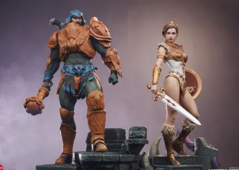 Masters of the Universe Legends Estatua Man-at-Arms