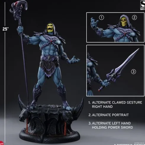 Masters of the Universe Legends Estatua Skeletor Classic