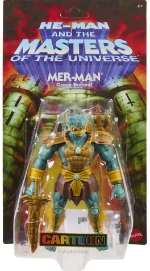 Masters of the Universe Origins Figura Cartoon Collection: Mer-Man 14 cm